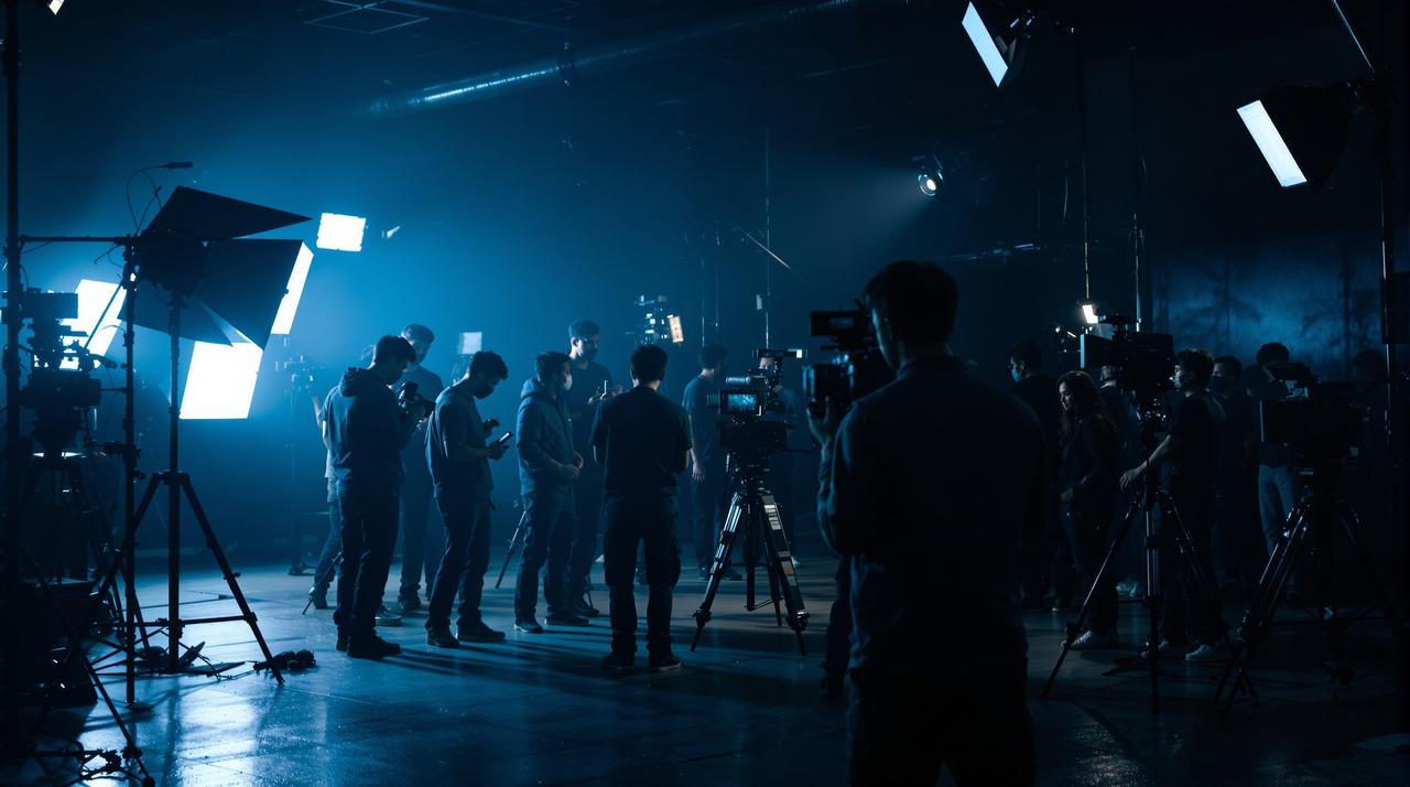 汤姆视频制作现场